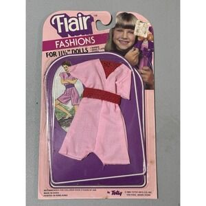 FLAIR FASHIONS BY TOTSY FOR 11.5" DOLLS like Barbie/Sandi Short Pink Romper